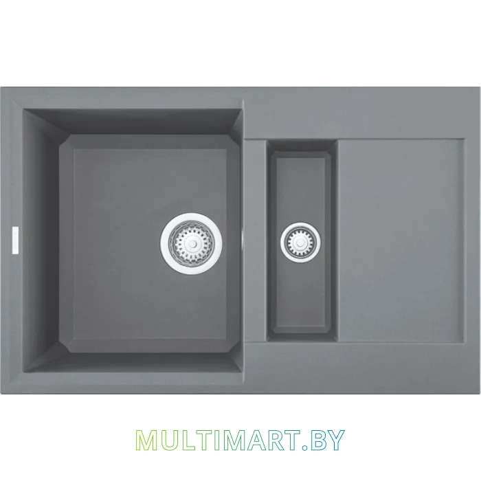 Кухонная мойка Elleci Easy 325 Titanium 73